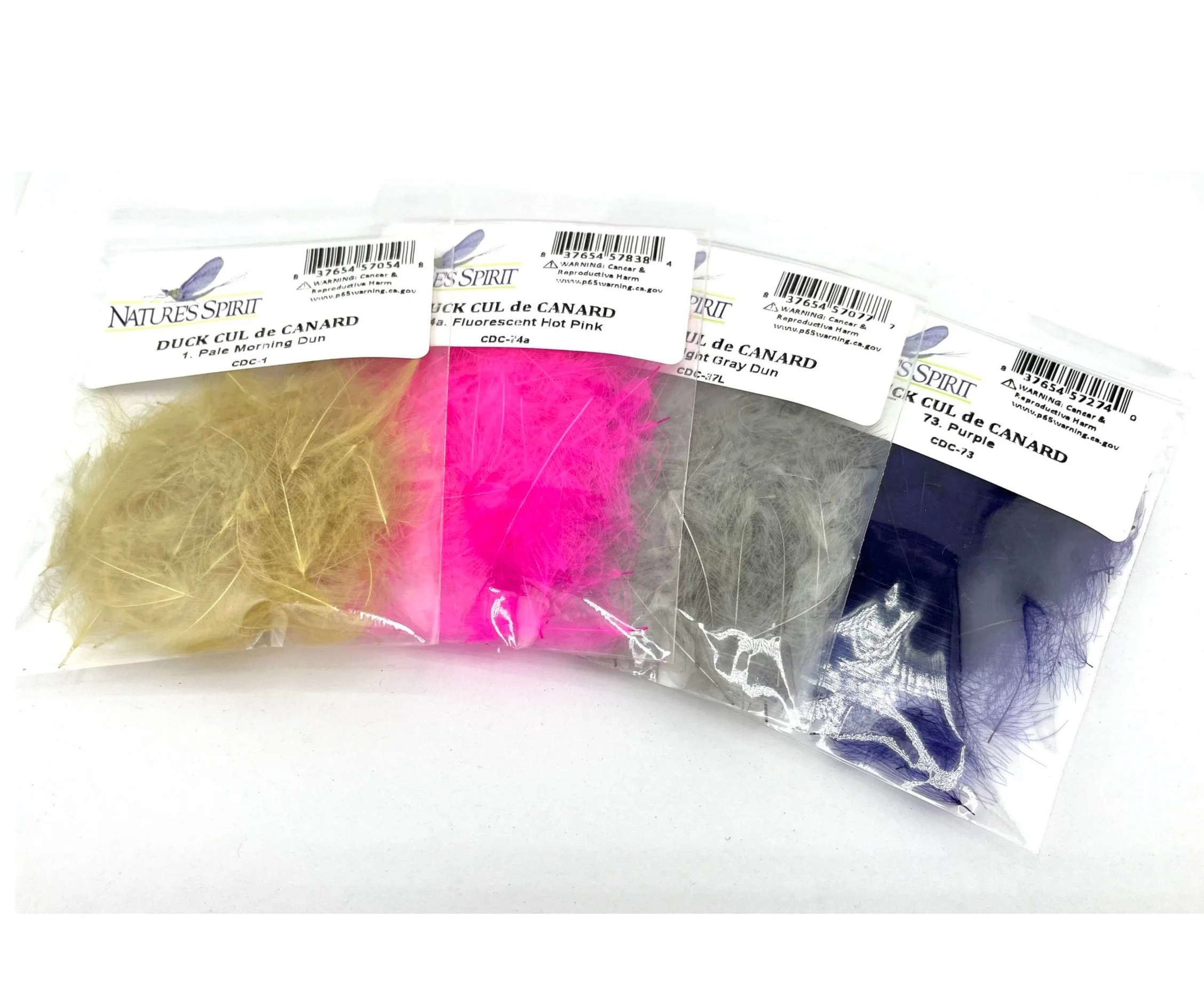 Baetis CDC - 1 Gram Croupion de Canard Pack - Natural Wild Duck