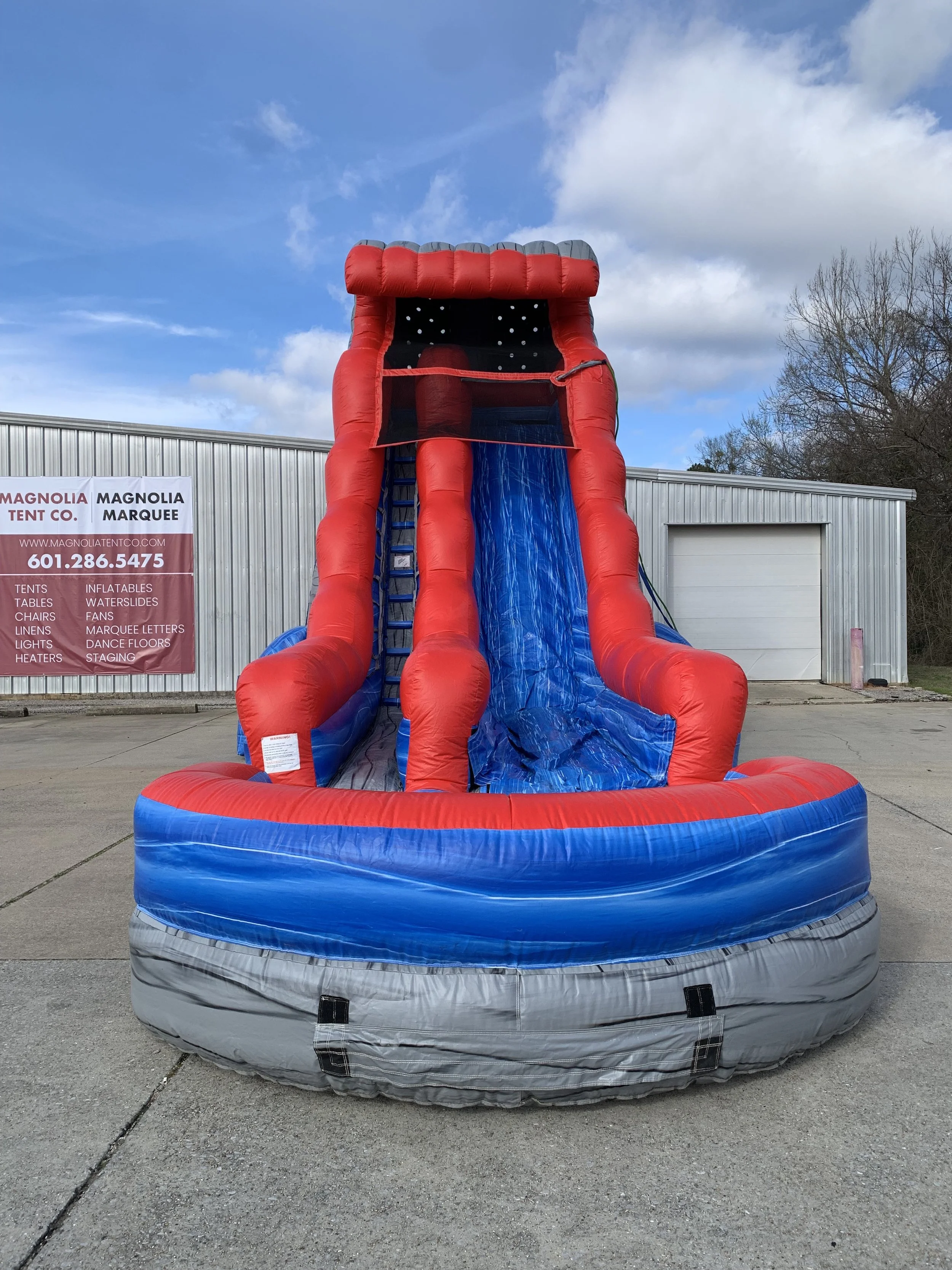 22ft. Inflatable Waterslide — Tent Rentals in Meridian, MS Magnolia