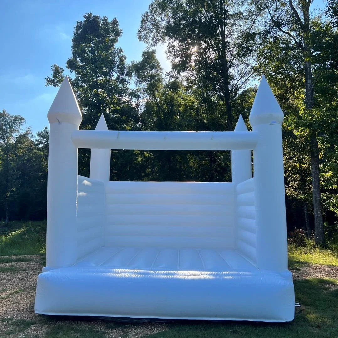 White Inflatable Bounce House — Event and Party Rentals Meridian, MS