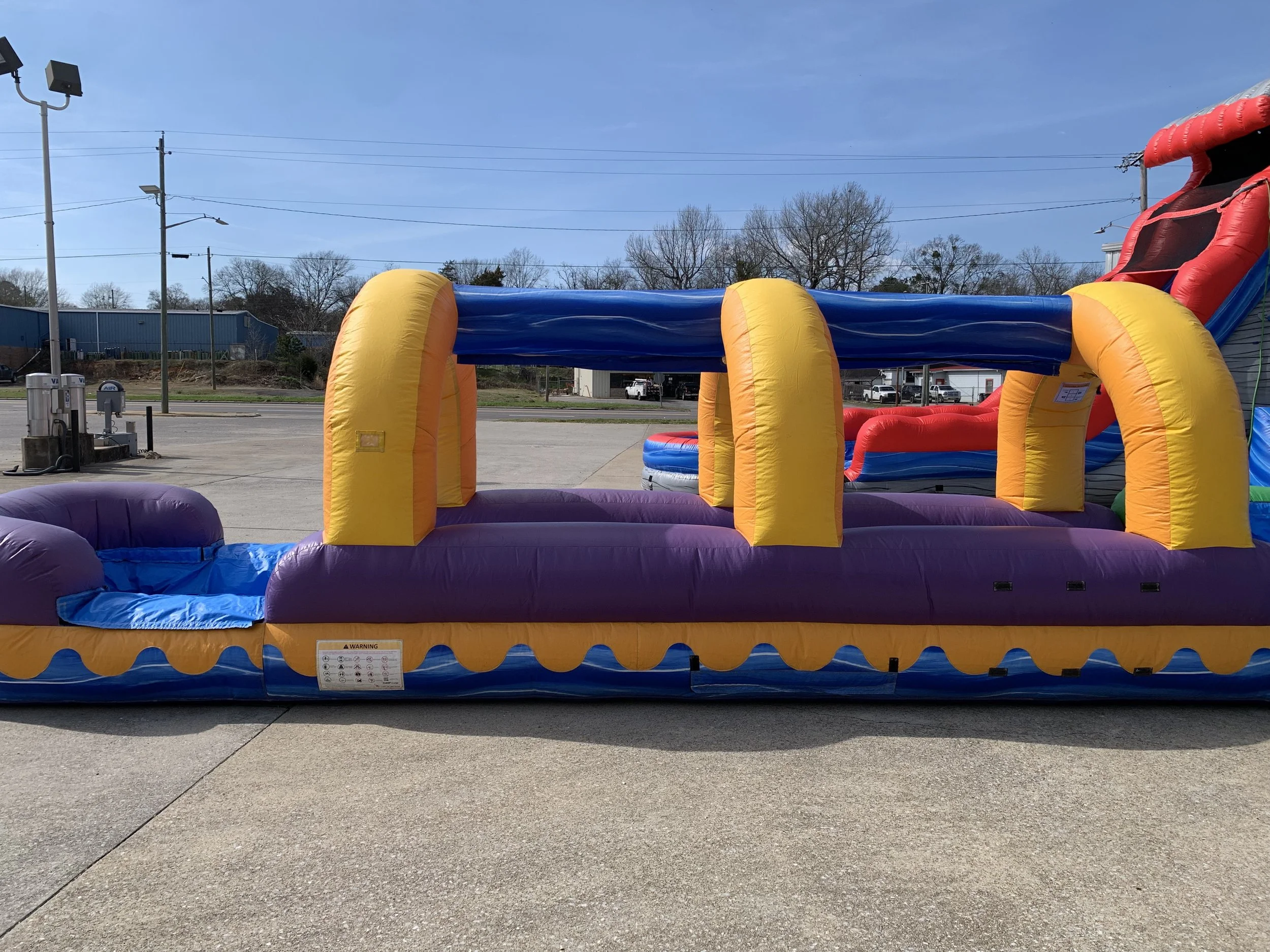 18' Tiger Slip N Slide — Event and Party Rentals Meridian, MS