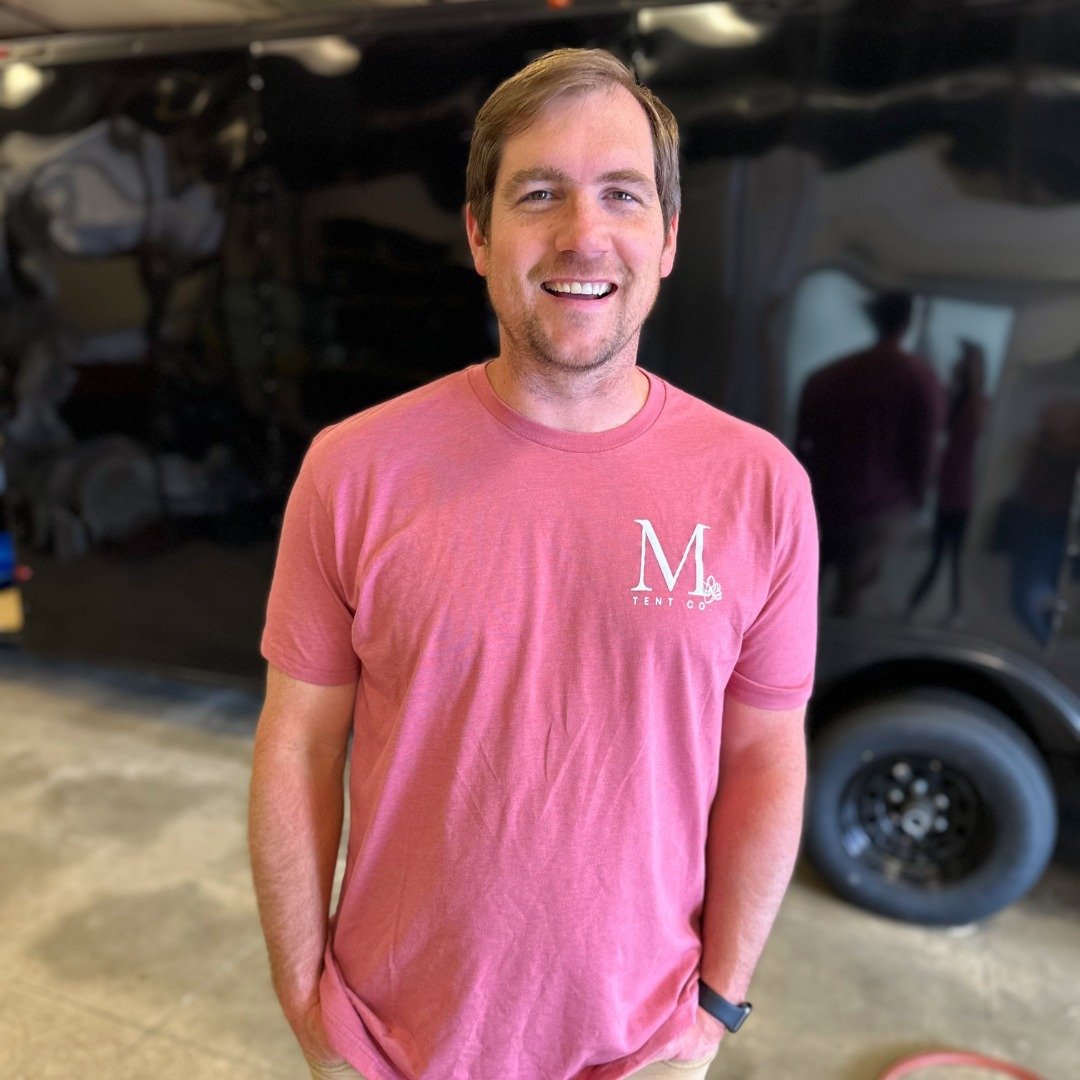 MEET JOSH LAFFERTY 👏
ㅤ
Josh Lafferty is the owner of Magnolia Tent Company! You may have met him in the shop, on a delivery, or discussing event logistics by phone! Josh holds the company together and is passionate about seeing your events are a suc
