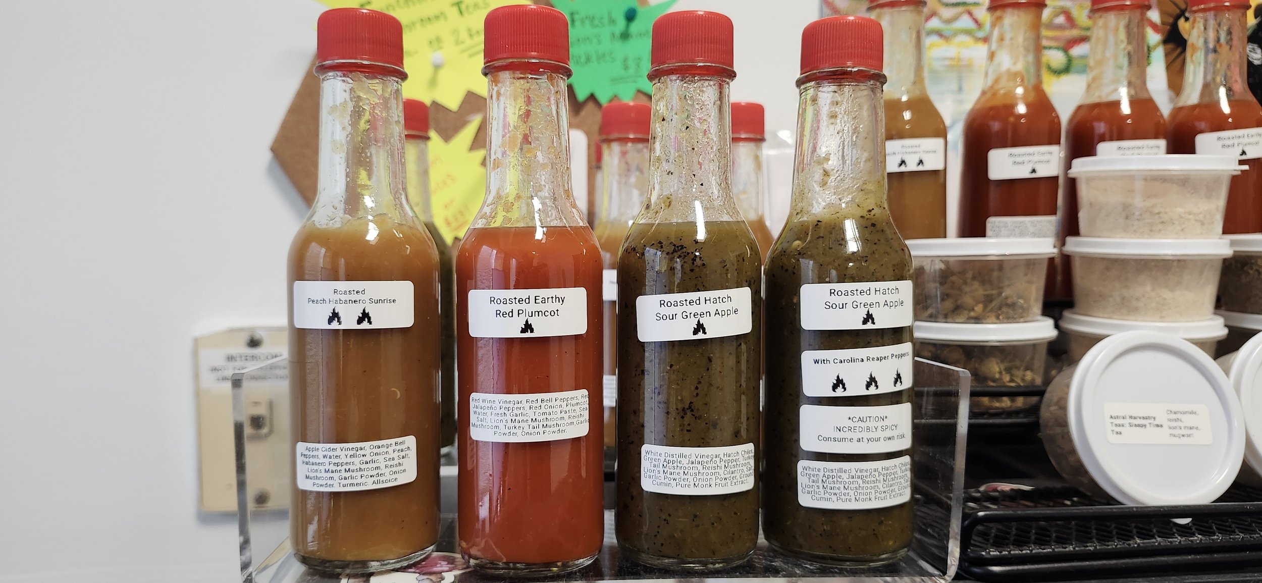 Small Batch Roasted Hot Sauces - Limited time only!