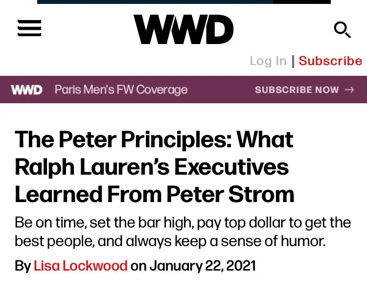 CEO Wendy Gerber Featured in WWD Sharing Leadership Lessons