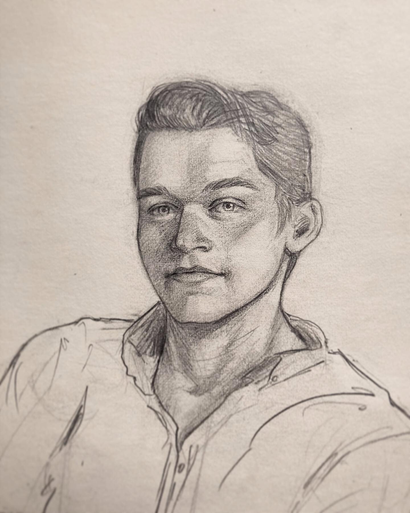 Hi! A or B ?
I’m taking sketched portrait commissions, 9x12 paper, in graphite (pencil). $50 per portrait. Opening up 5 slots for now :) Feel free to DM any questions or inquiries!
|4/5 slots available|
#portrait #sketch #sketches #people #