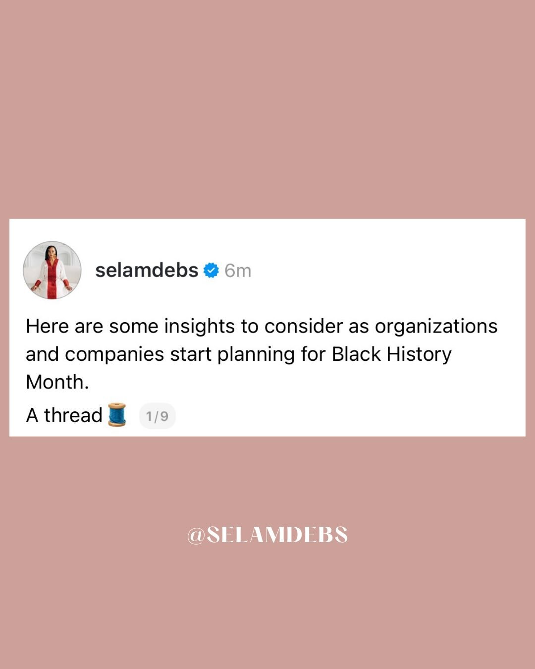 Here are some insights to consider as white majority organizations &amp; institutions start planning for BHM (Black History Month).
 
Black folks, please feel free to add to this list.

1. Black history is not synonymous with trauma and suffering. Bl