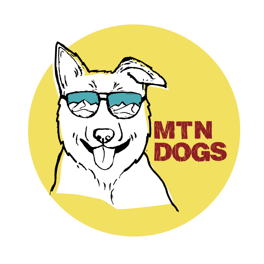 Mountain dog romp n chomp