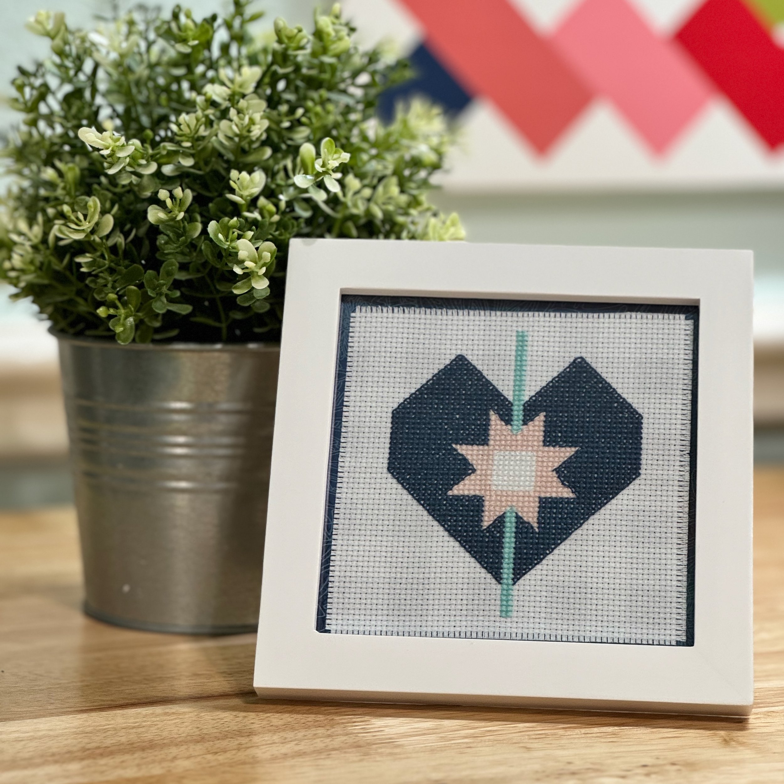 Heart and Bloom Duet X-Stitch