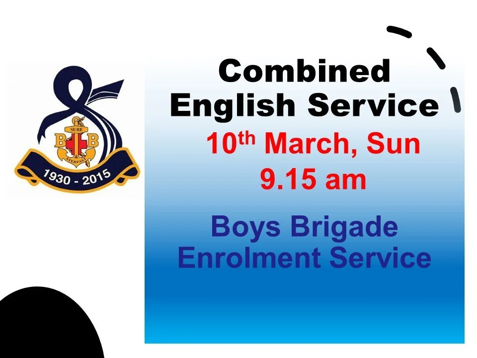 Combined English Service 10th March 2024