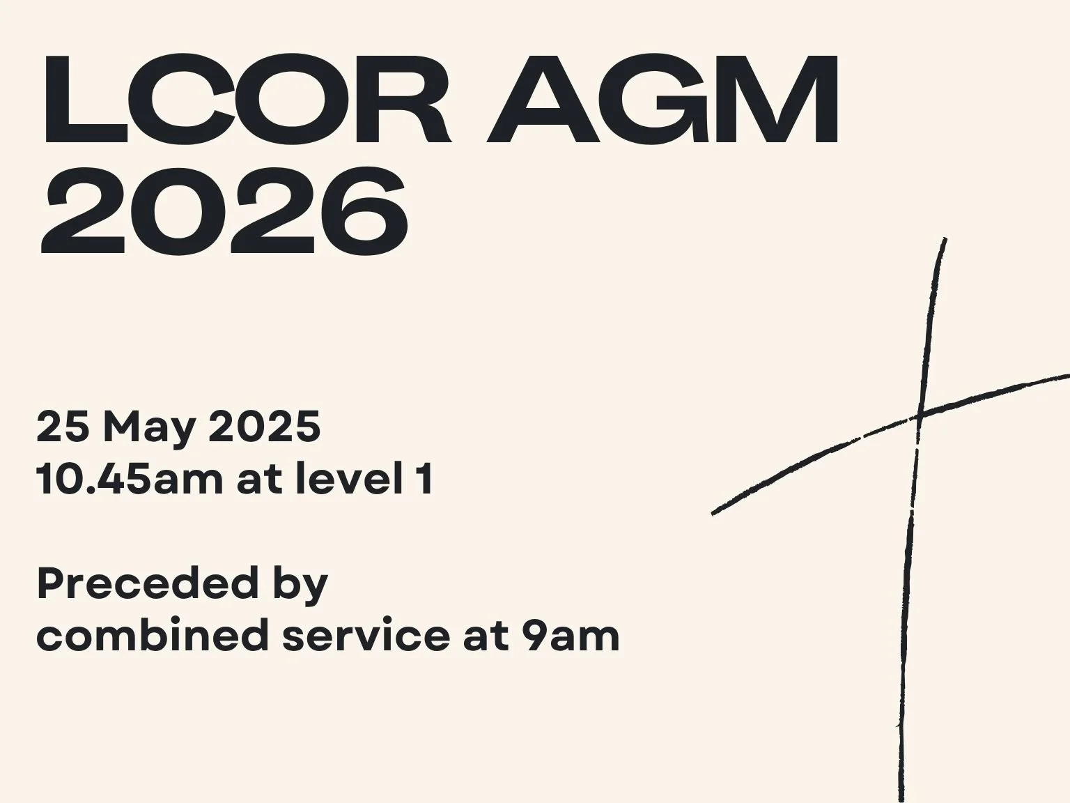 Annual General Meeting 2026 / 年 议 会 2026