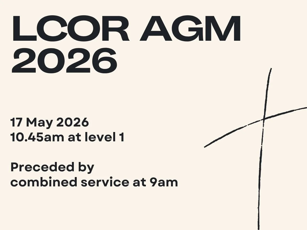 Annual General Meeting 2026 / 年 议 会 2026