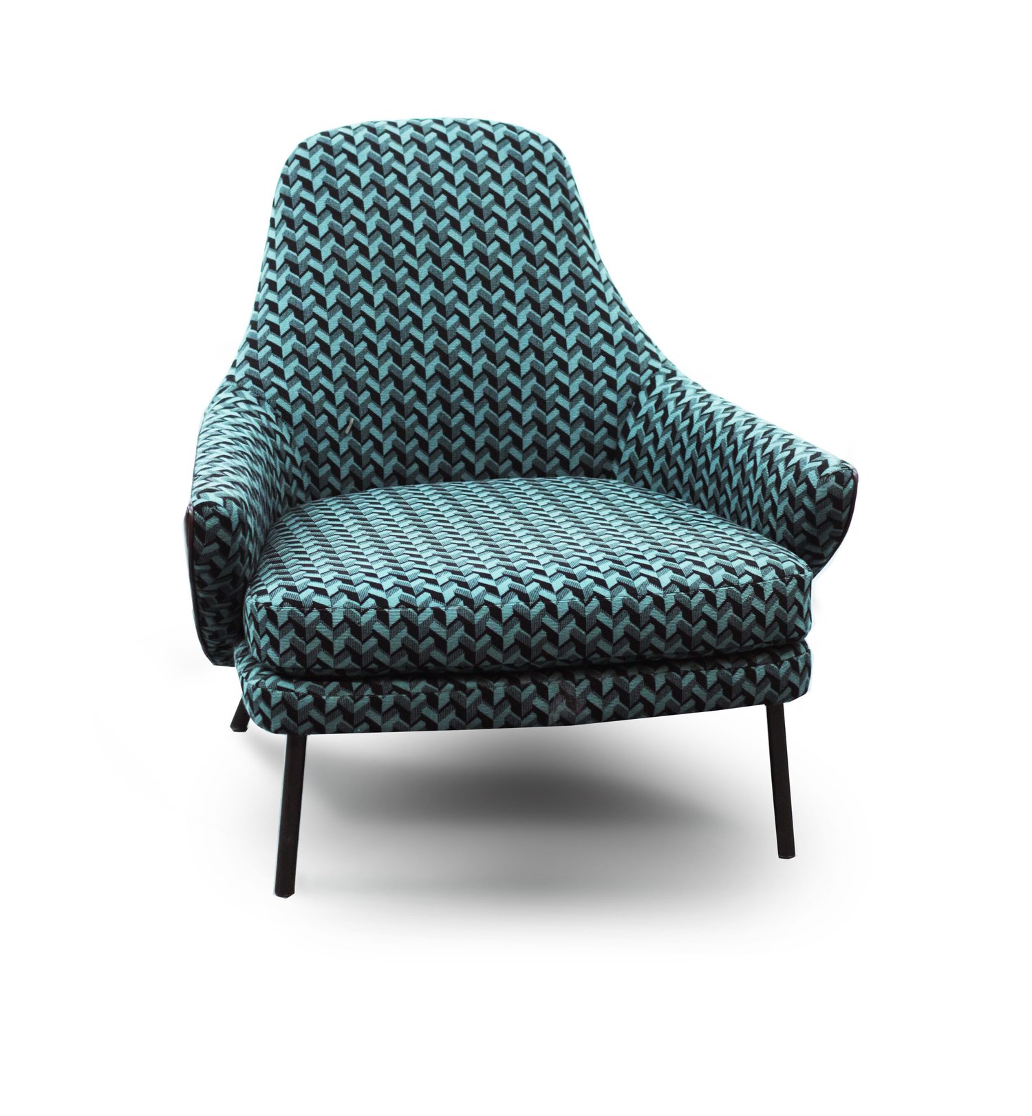 KAY CHAIR, custom lounge chair handmade by Trend Contract Furnishings in Los Angeles