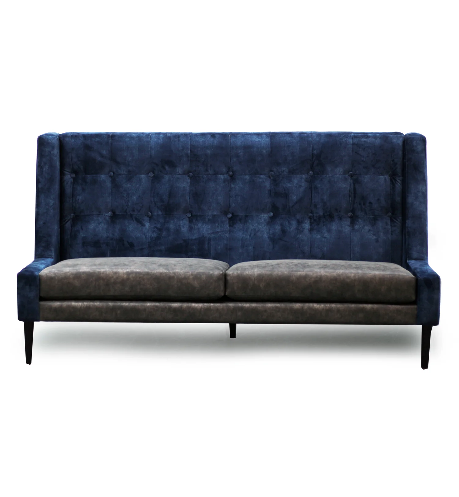 KENDALL DOUBLE SIDED BANQUETTE, custom banquette handmade by Trend Contract Furnishings in Los Angeles