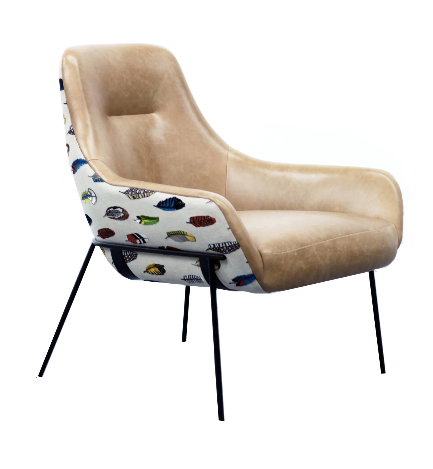 BRIDGERTON CHAIR, custom lounge chair handmade by Trend Contract Furnishings in Los Angeles