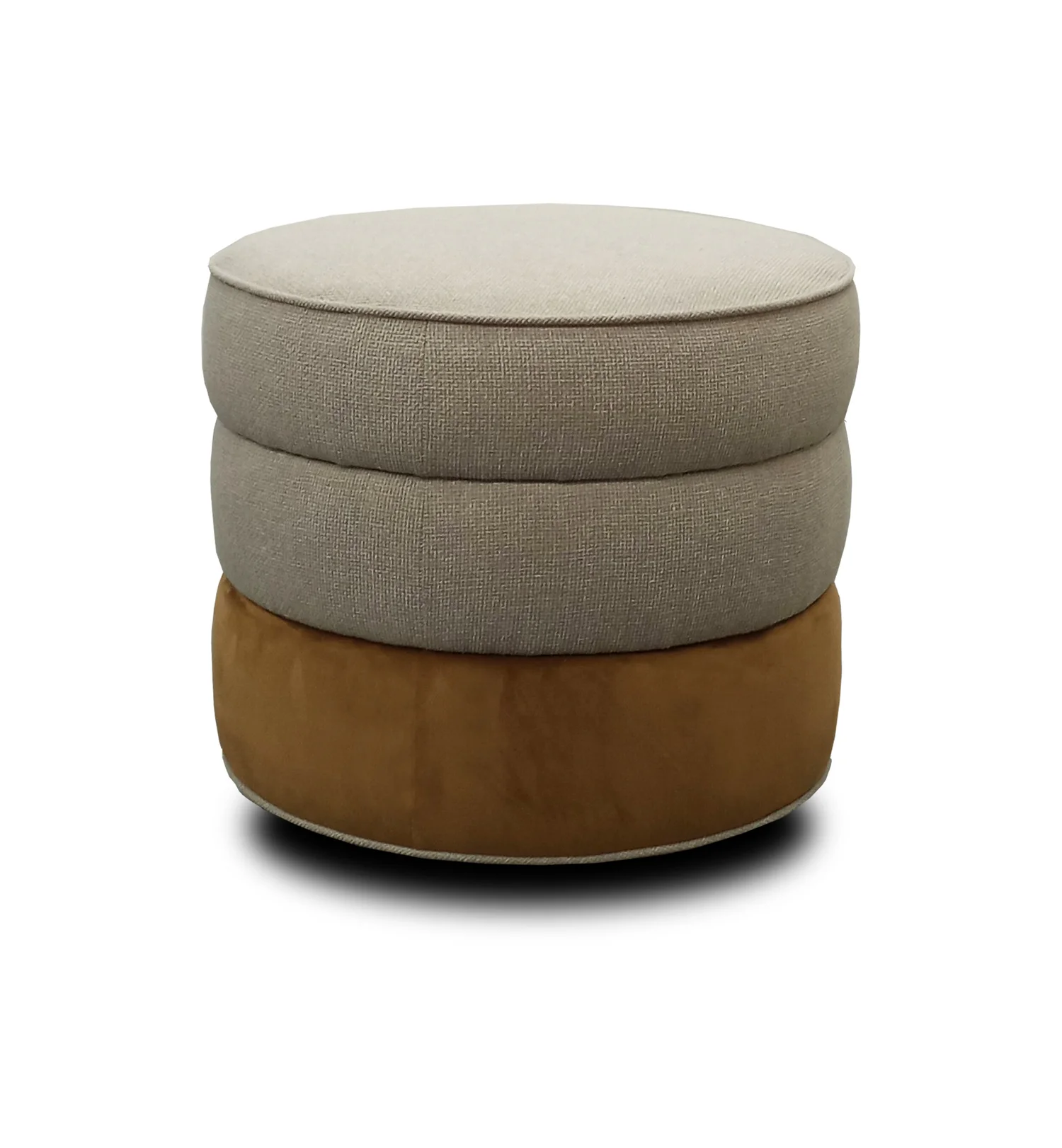 EDDIE TOWER OTTOMAN, custom ottoman handmade by Trend Contract Furnishings in Los Angeles