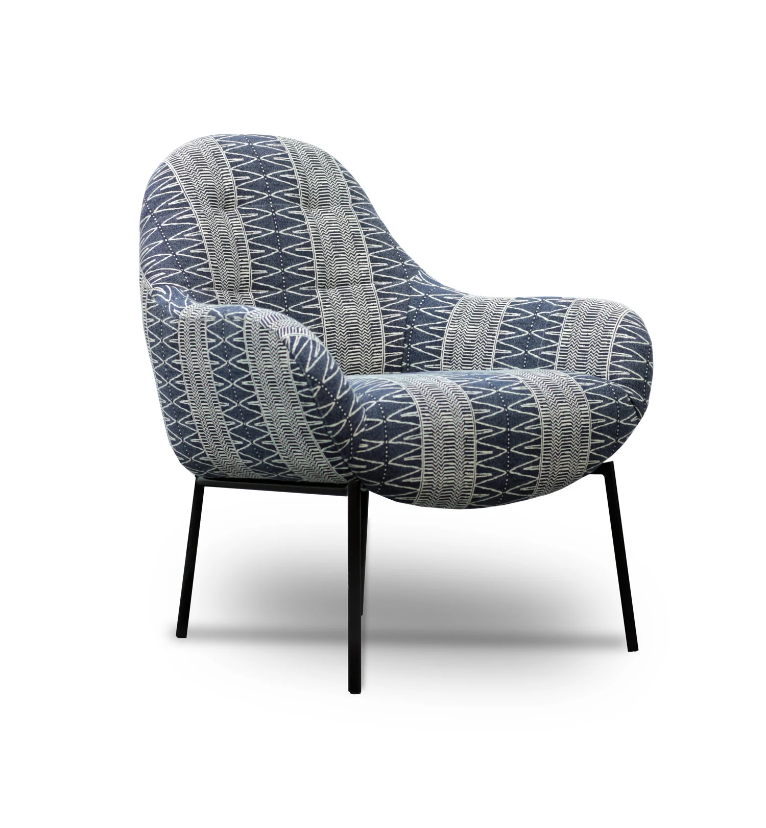POLY LOUNGE CHAIR, custom lounge chair handmade by Trend Contract Furnishings in Los Angeles