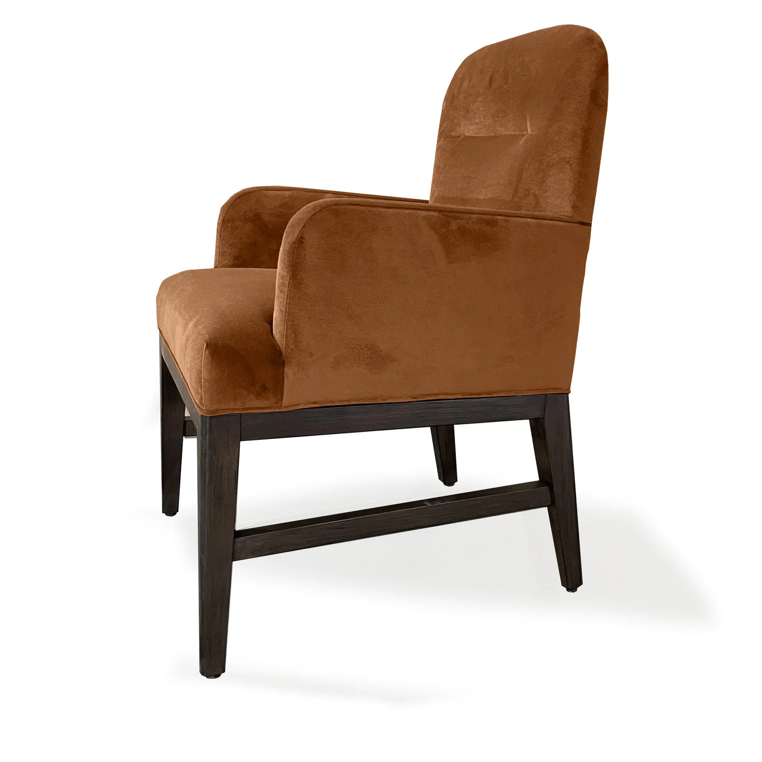 HAPPY ARMCHAIR, custom dining chair handmade by Trend Contract Furnishings in Los Angeles