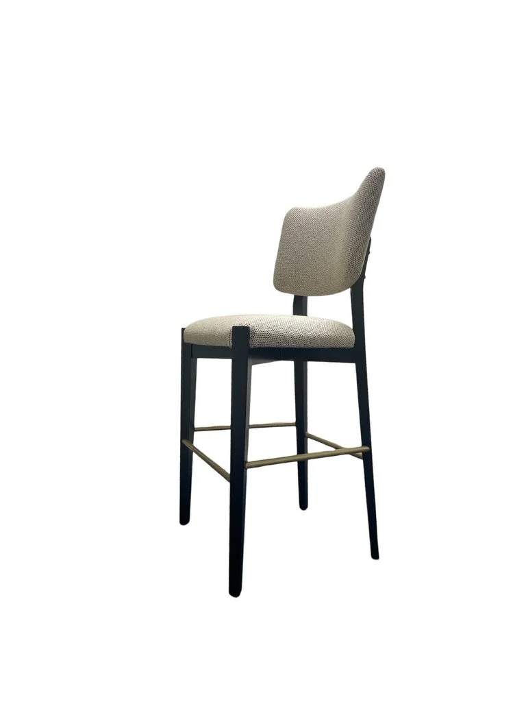 RESORT BARSTOOL, custom barstool handmade by Trend Contract Furnishings in Los Angeles