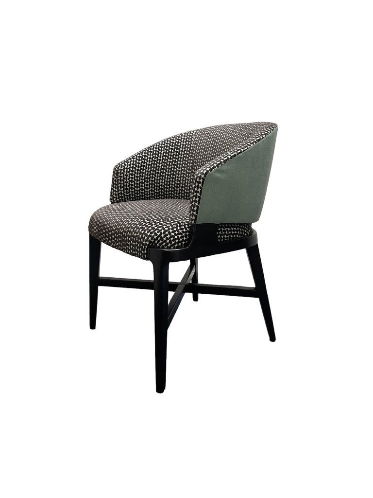 MILLY CHAIR, custom dining chair handmade by Trend Contract Furnishings in Los Angeles