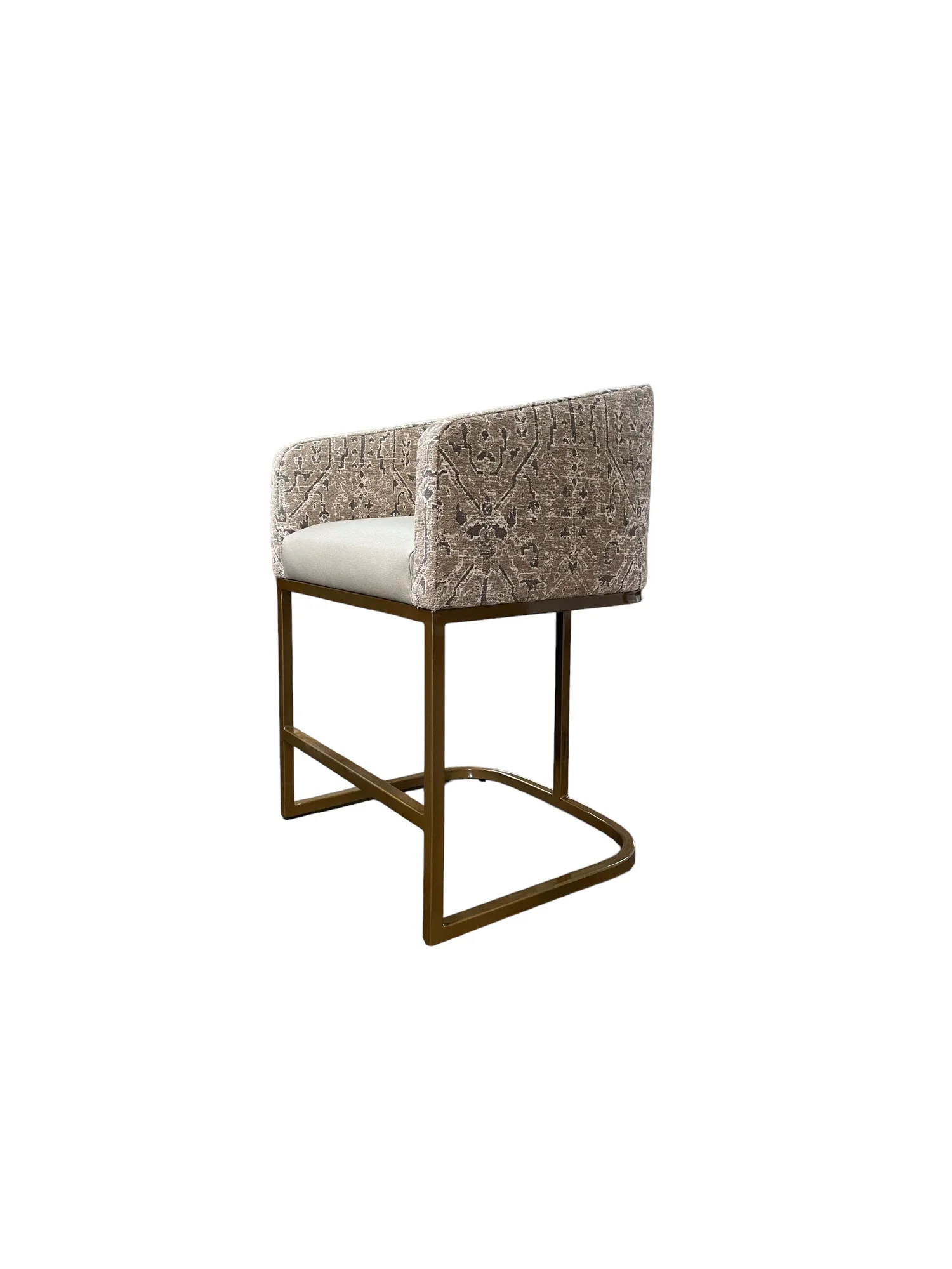 FRANK COUNTER STOOL, custom barstool handmade by Trend Contract Furnishings in Los Angeles