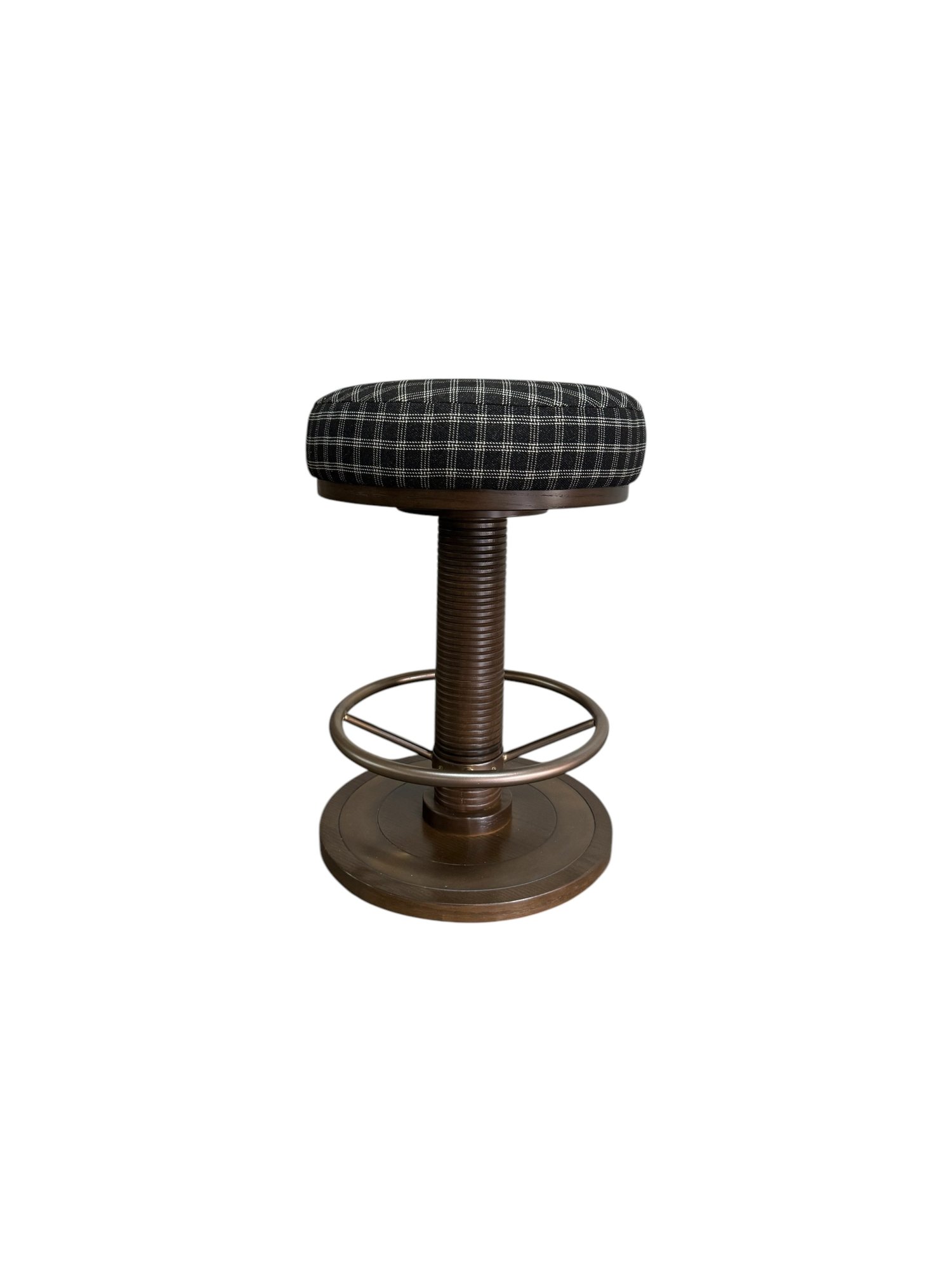 KENTUCKY STOOL, custom barstool handmade by Trend Contract Furnishings in Los Angeles