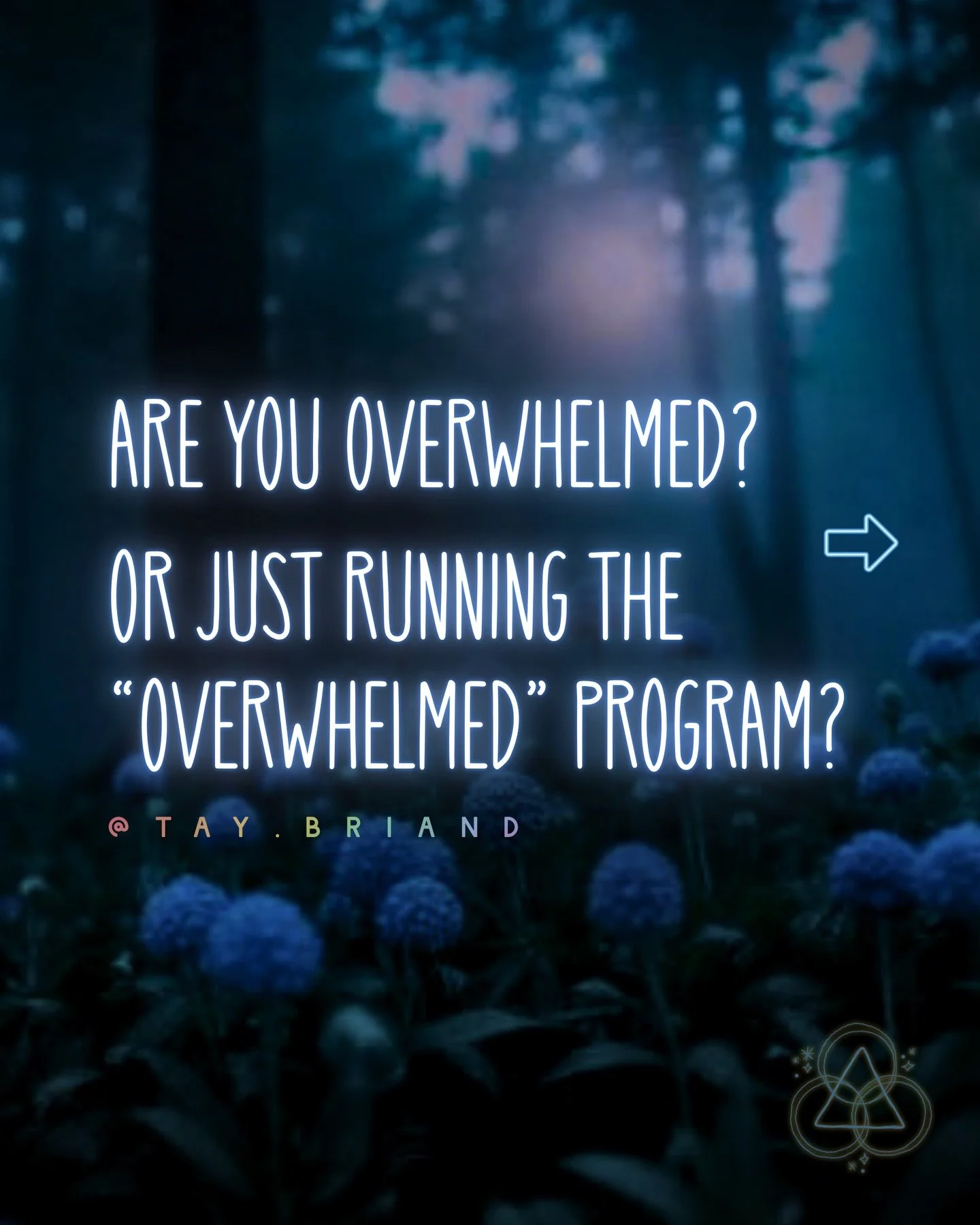Listen&hellip; the world is overwhelming AF right now.
I get that.

There&rsquo;s a lot happening.

A lot to hold.

A lot of noise, pressure, and straight up GARBAGE INEQUALITY.

So yes&hellip;
sometimes you are genuinely overwhelmed.

But not always