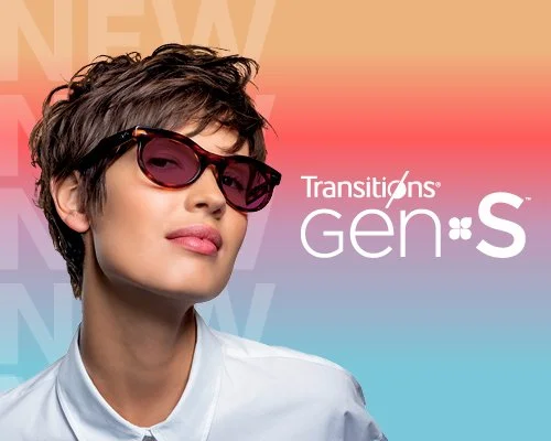 New Transitions® GEN S™ lenses