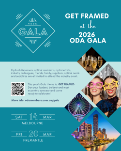 Get Framed at the 2026 ODA Gala