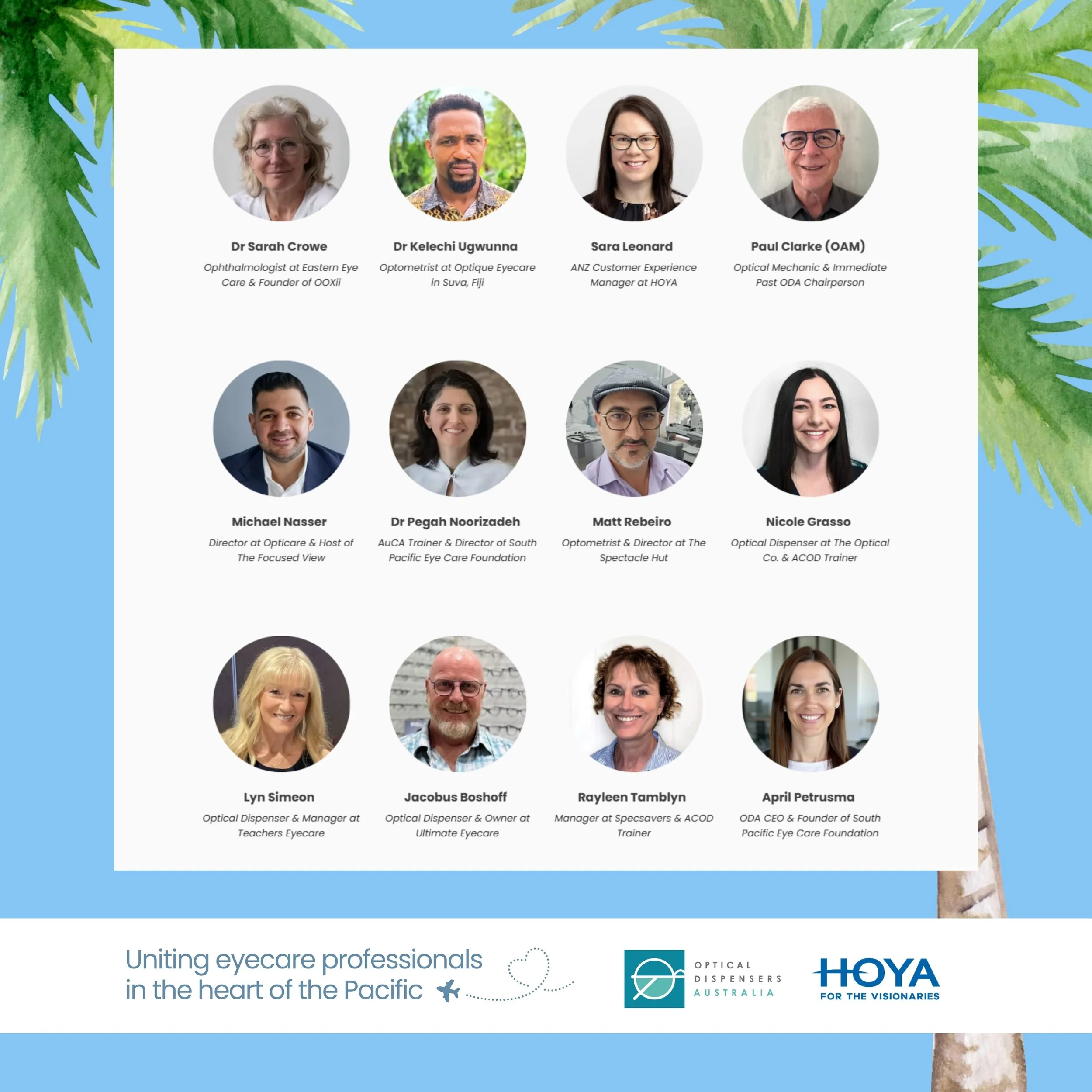 Announcing a world-class speaker line-up in a world-class ‘tropical’ location!&nbsp;