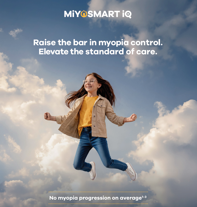 An end to myopia progression? In global first, new spectacle lens technology halts myopia progression in children