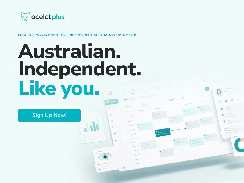 Introducing Ocelot Plus Practice Management System: Australian. Independent. Like You.