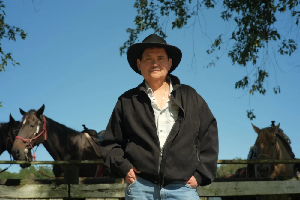  Portrait of my father from the day we went horseback riding to celebrate his 64th birthday in September. 