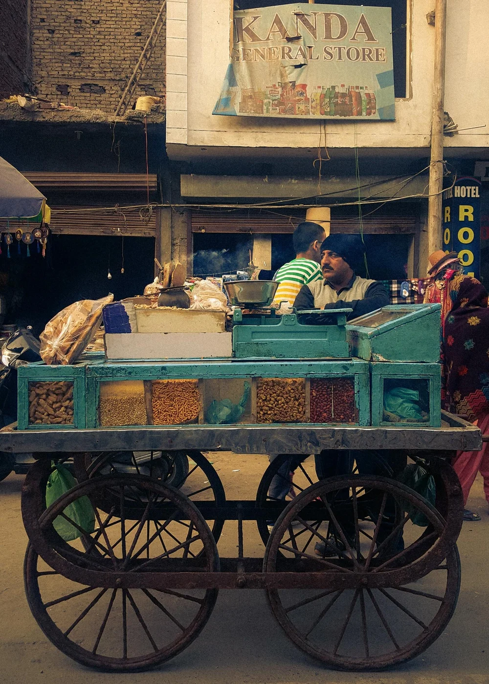  Street food. 