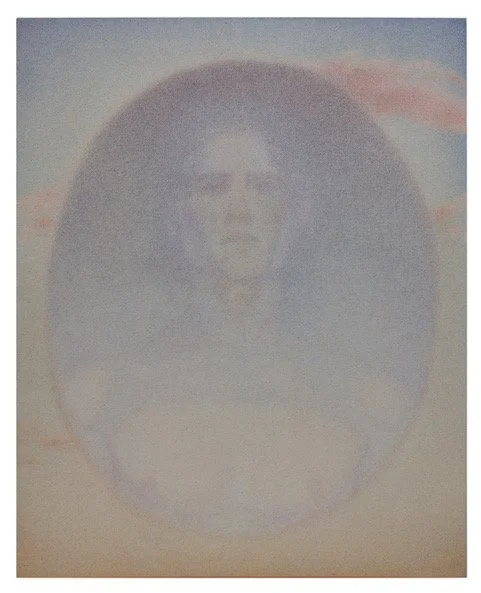 Everything I've Ever Known (Water), 2021, colored pencil on canvas, 30" x 24"