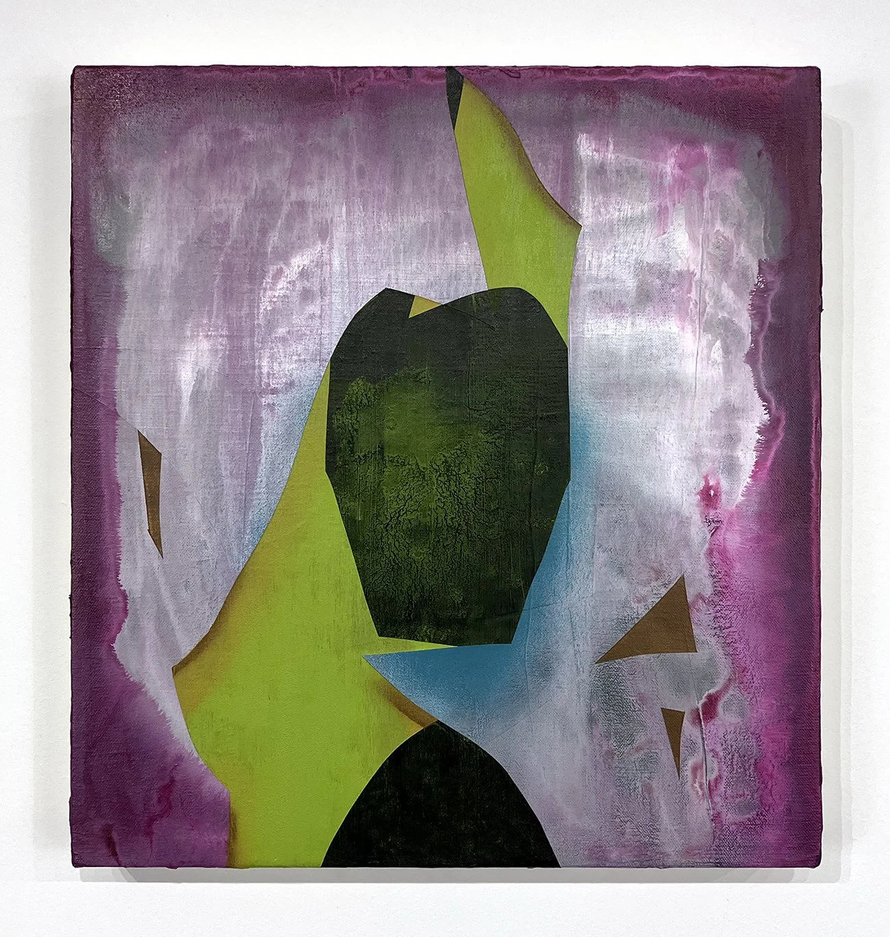 25-04, Acrylic on Canvas, 15" x 14", 2025