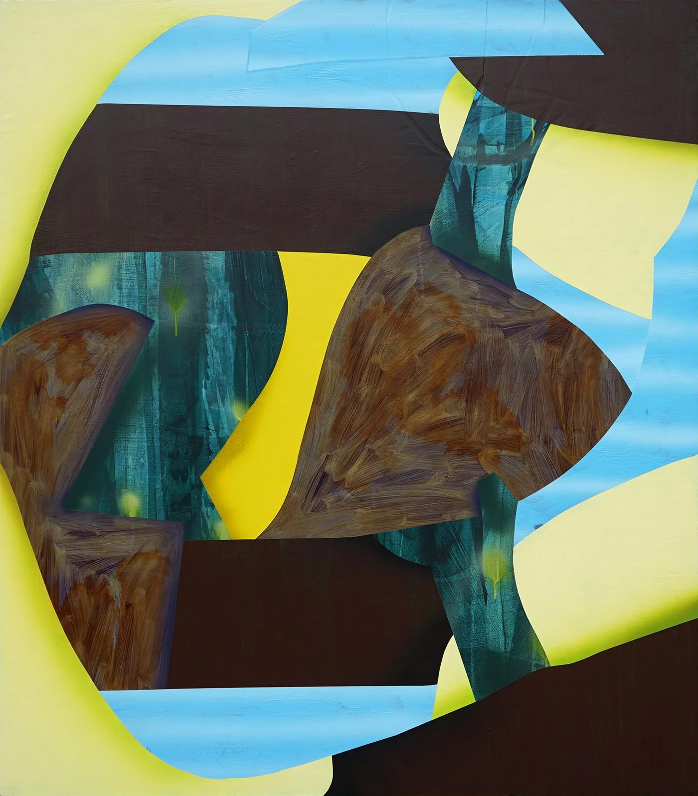26-03, Acrylic on Panel, 48" x 42", 2026