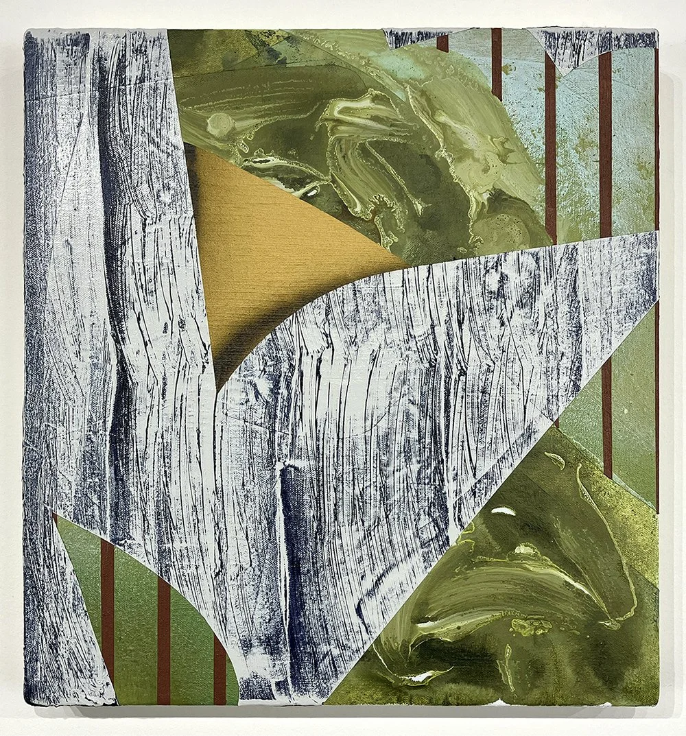 25-07, Acrylic on Canvas, 15" x 14", 2025