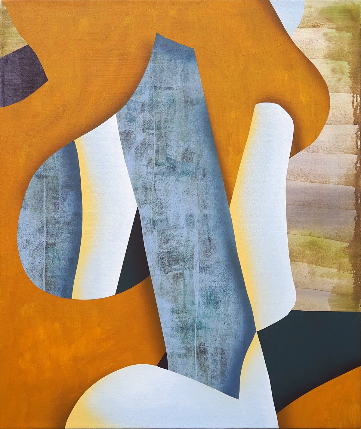 25-09, Acrylic on Canvas, 36" x 30", 2025