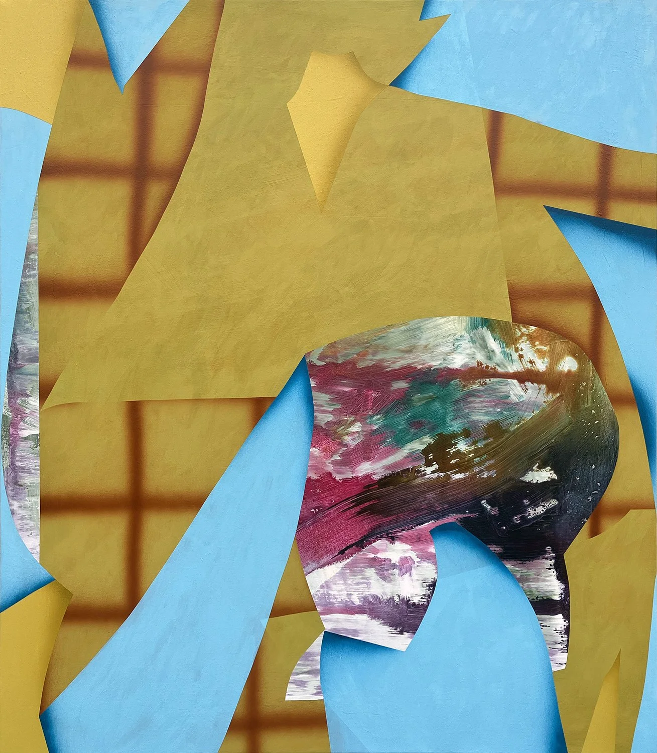 24-06, Acrylic on Canvas, 48" x 42", 2024