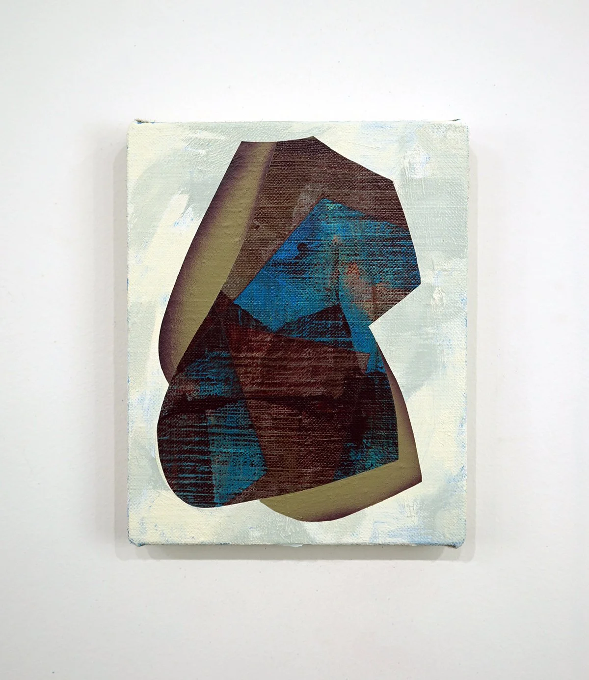Barbershop, Acrylic on Linen, 10" x 8", 2026
