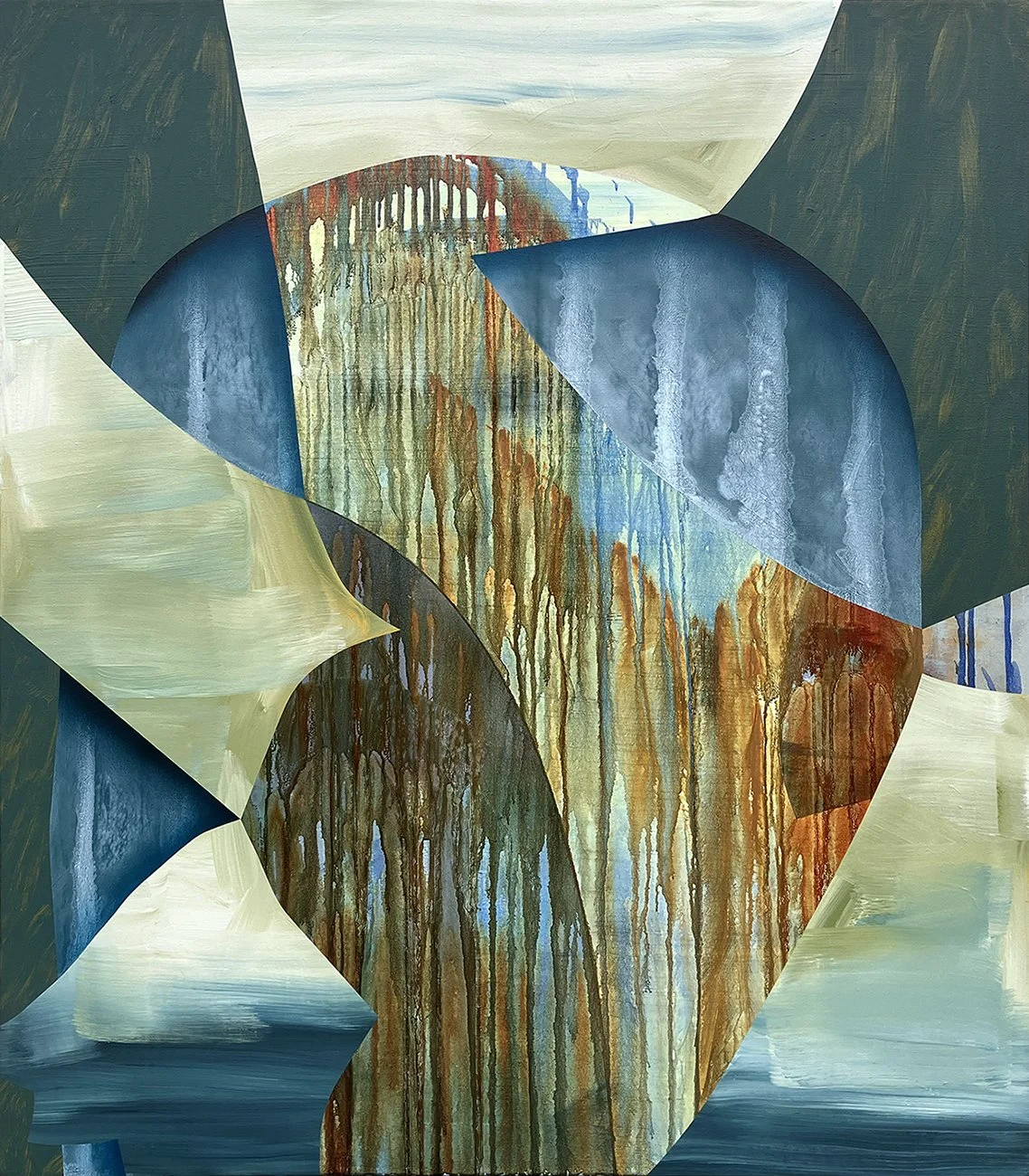 24-07, Acrylic on Canvas, 48" x 42", 2024