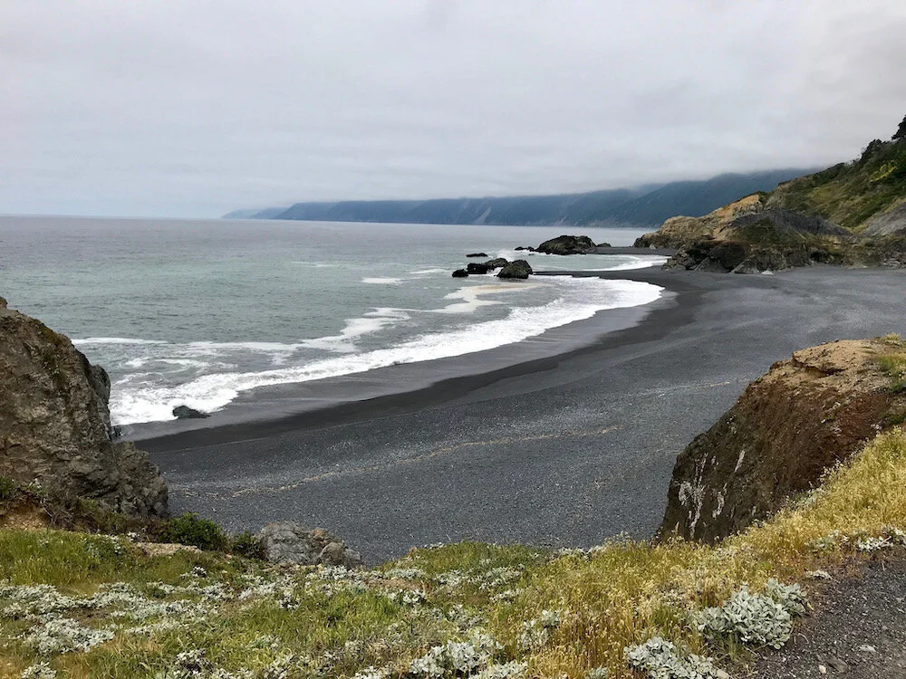 Little Black Sands Beach in Shelter Cove.jpeg