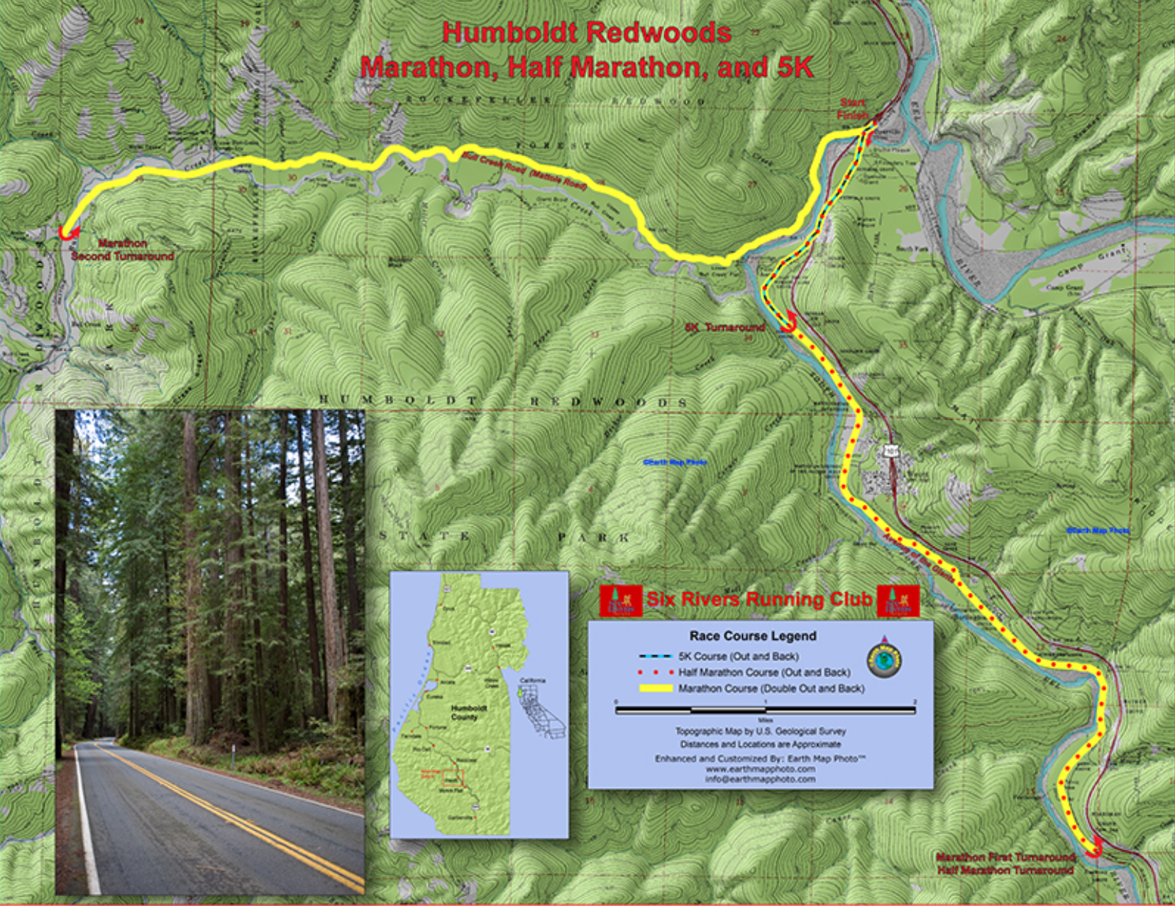 Humboldt Redwoods Marathon