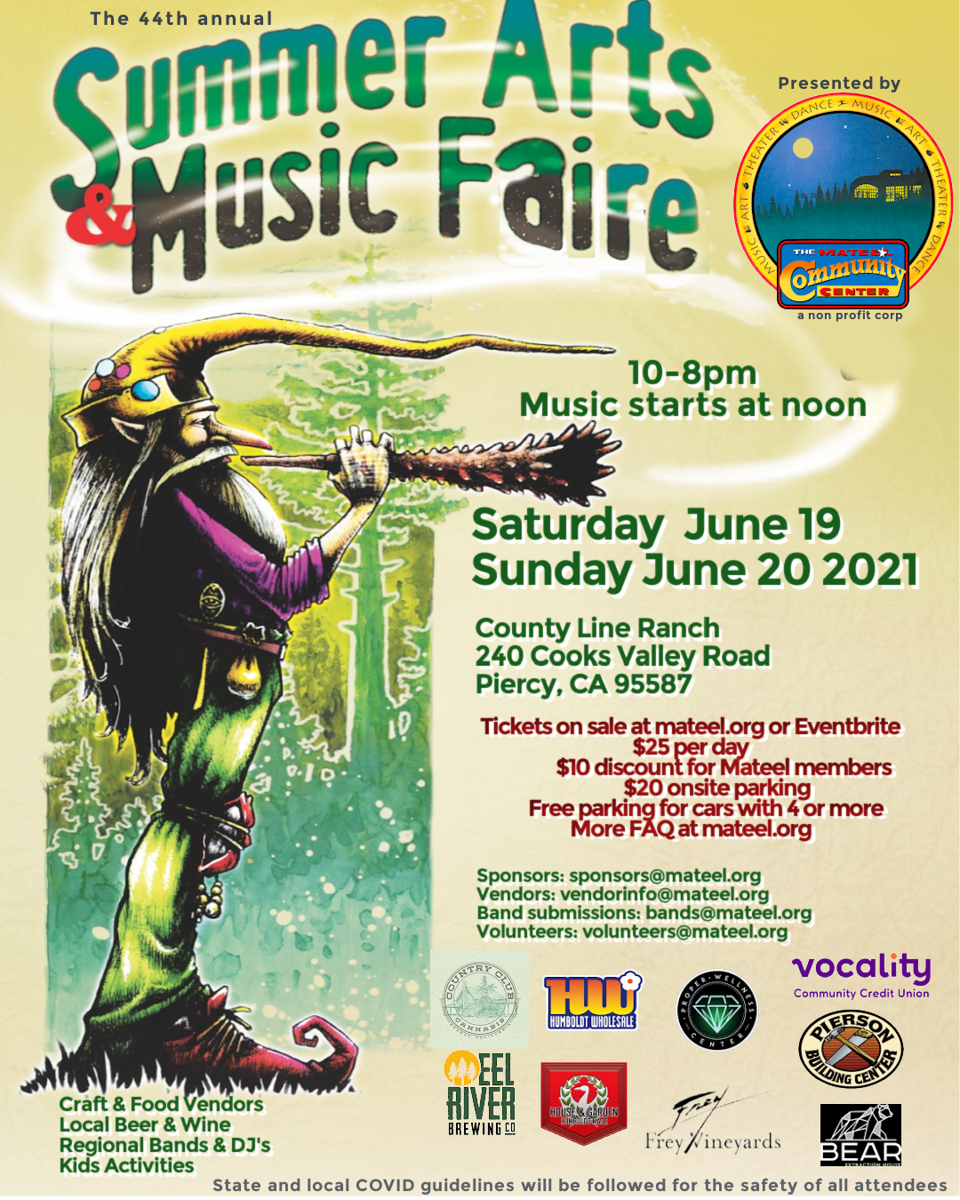 Summer Arts & Music Faire