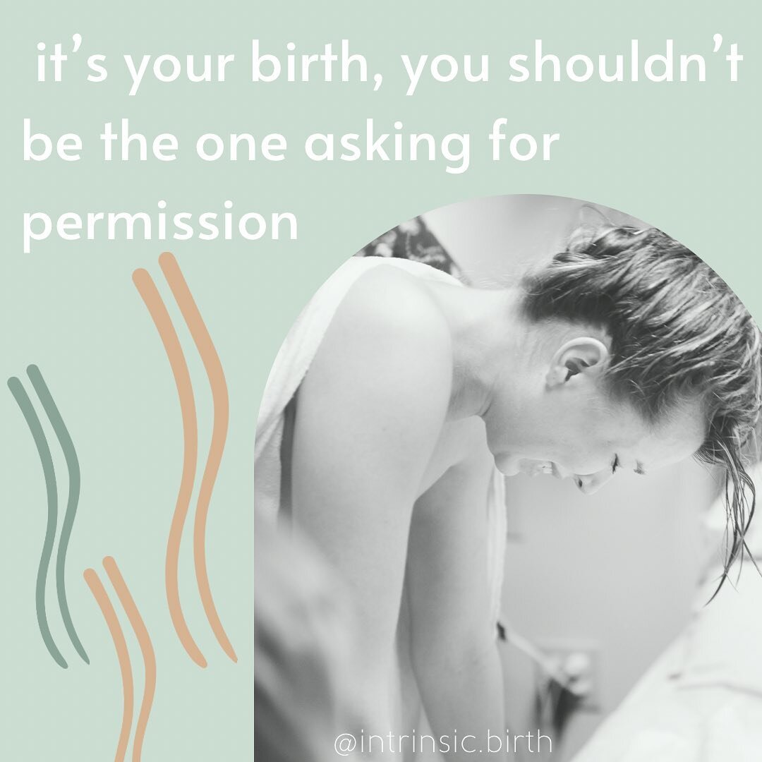 Consent should be asked of you, not the other way around. Enough said. 

#intrinsicbirth #birtheducation #birthclass #childbirtheducation #birthprep #pregnant #pregnancy #birth #childbirth #labor #delivery #postpartum #birthplan #birthplanning #oakla
