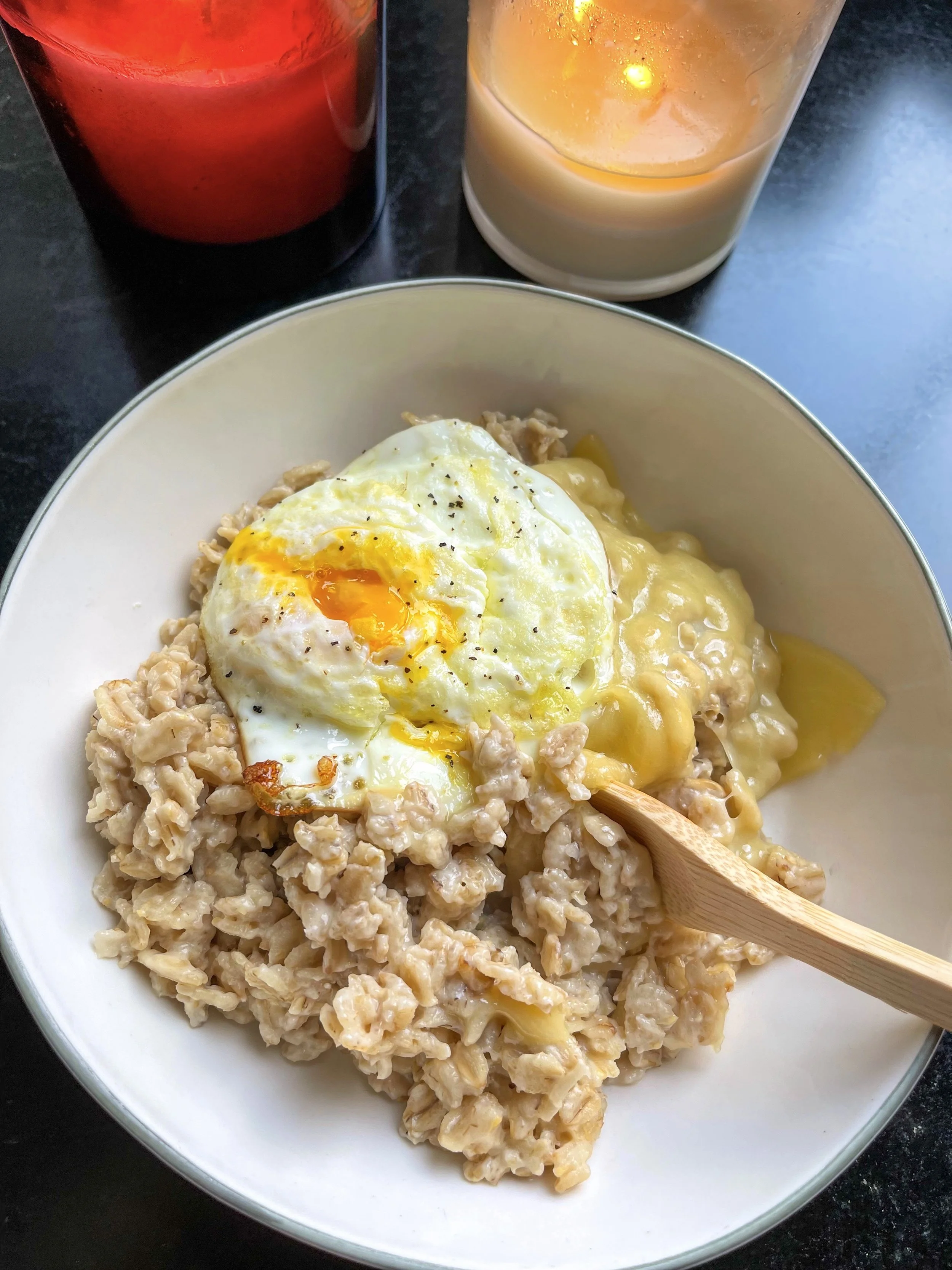 CHEESY SAVORY OATMEAL
