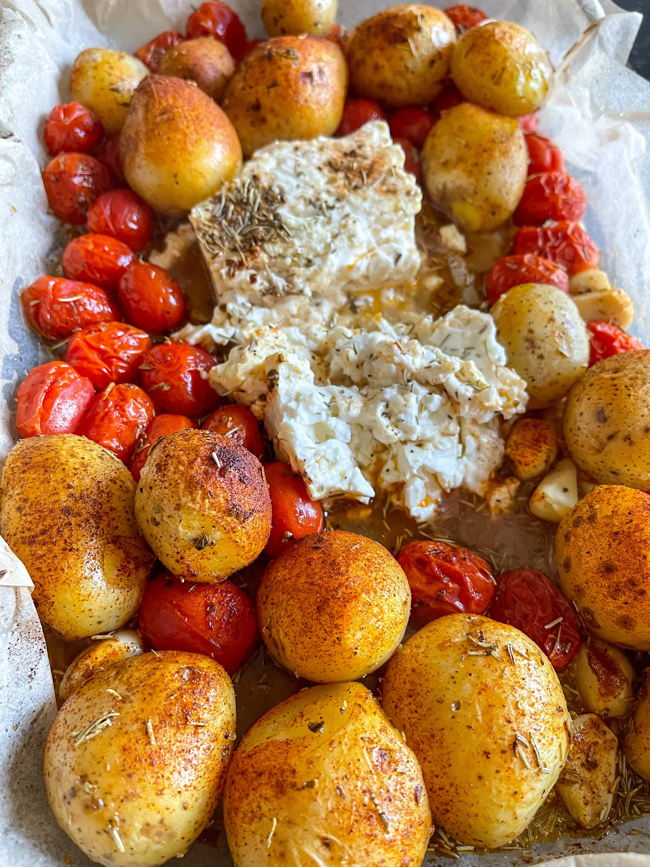 POTATO FETA BAKE