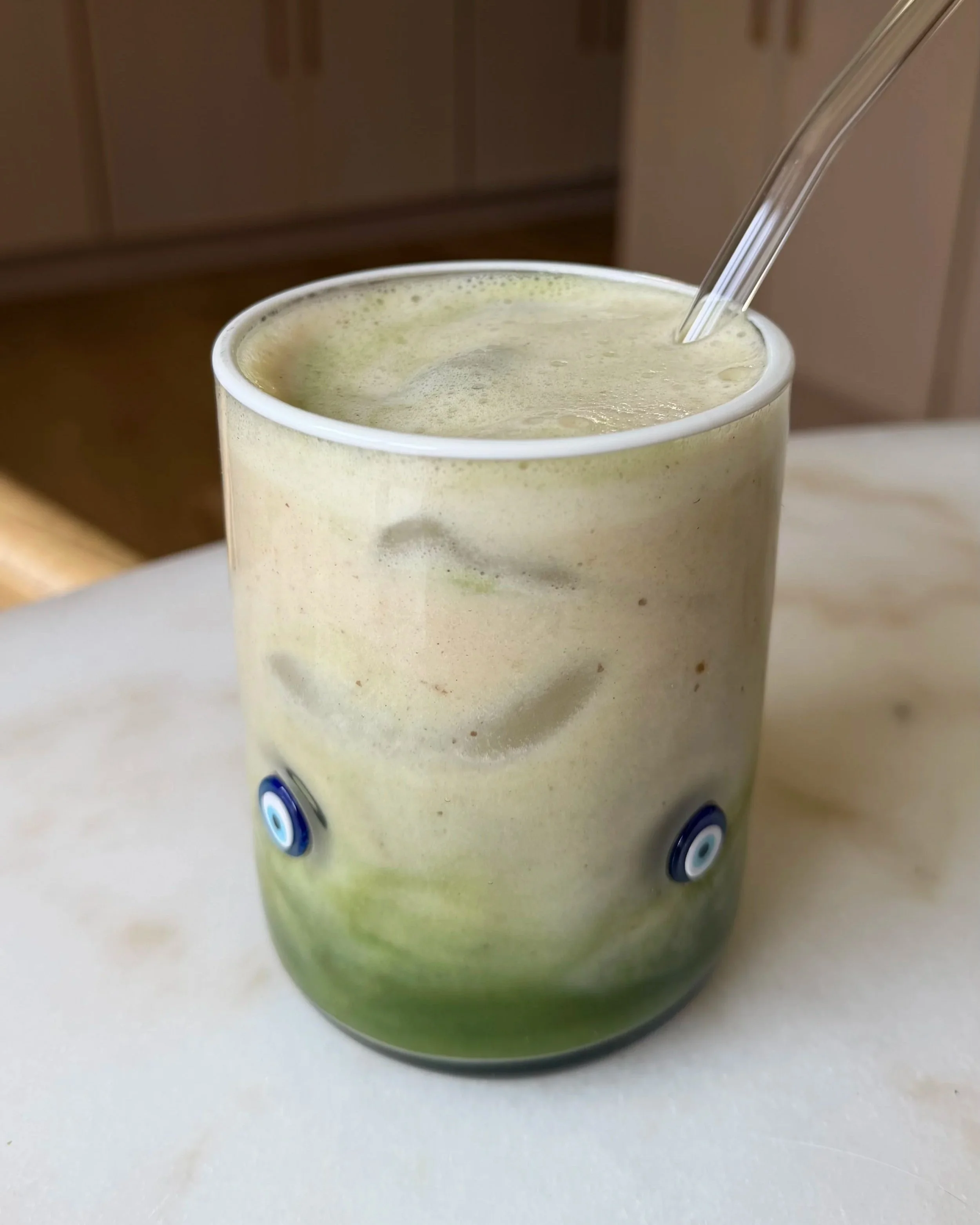 BANANA MATCHA LATTE