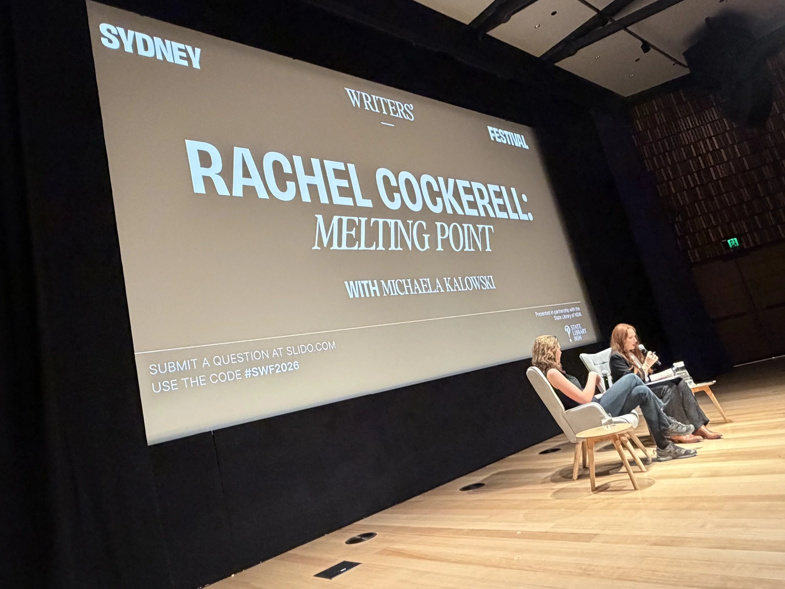 Sydney Writers Festival: Rachel Cockerell