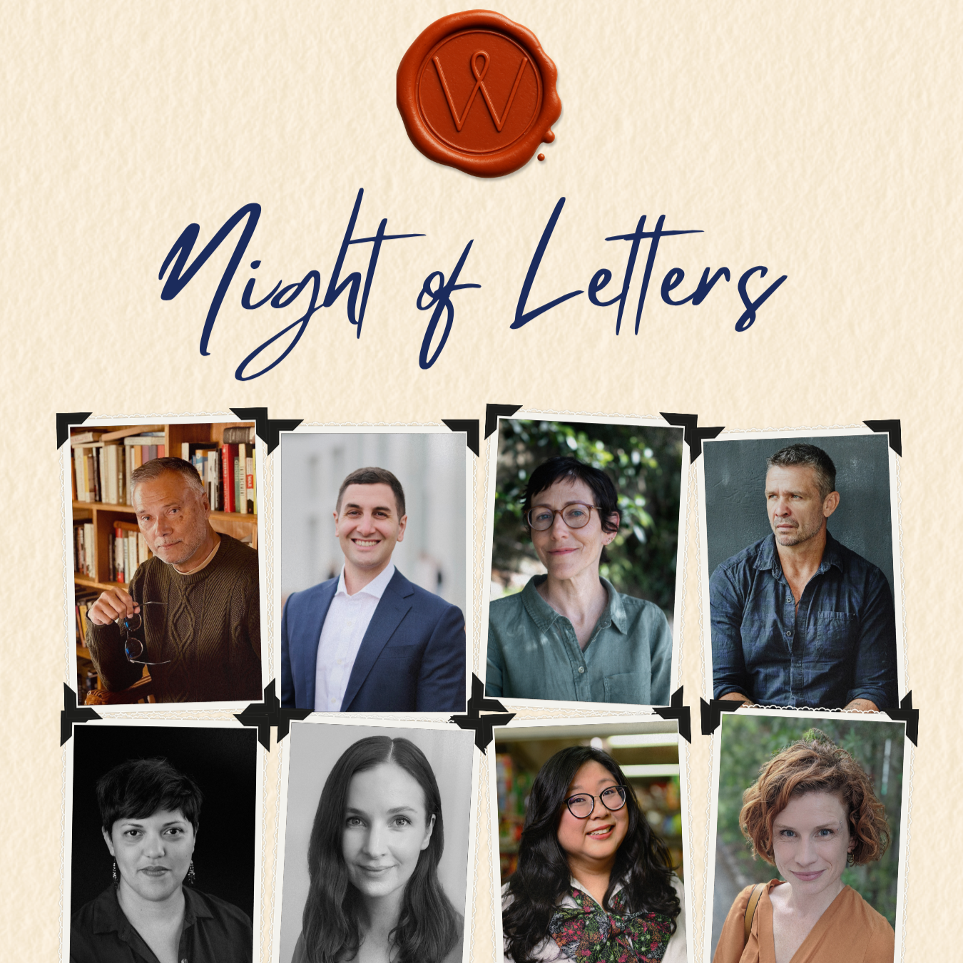 writing NSW night of letters flyer