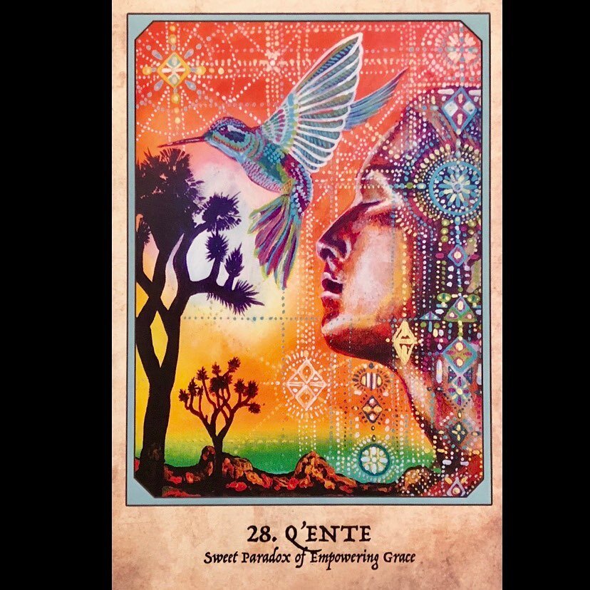 Q&rsquo;ENTE :: Hummingbird; will give us a new perspective. She is about action, intention, and absolute conviction. She encourages us to speak our truth, go after what we want, and not let anyone or anything get in the way. 

Graçias @pumaestro po